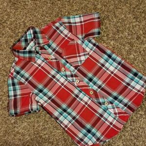Arizona Jean Company Shirts & Tops - 4/$20 boys plaid button up Arizona Jean Company Shirts & Tops - 4/$20 boys plaid button up